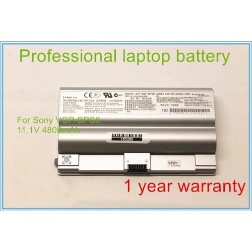 4800mAh Original New Battery for VGN-FZ11E VGN-FZ140E VGN-FZ15 VGN-FZ25 VGN-FZ18 VGN-FZ17 VGP-BPS8 VGP-BPL8 VGP-BPS8A BPL8A
