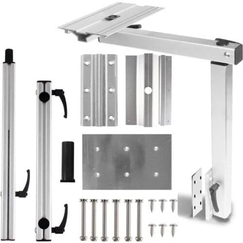 RV Table Bracket 360°Adjustable Removable Table Leg Furniture Parts For Motorhomes Yachts Caravan Boat Accessories Hardware