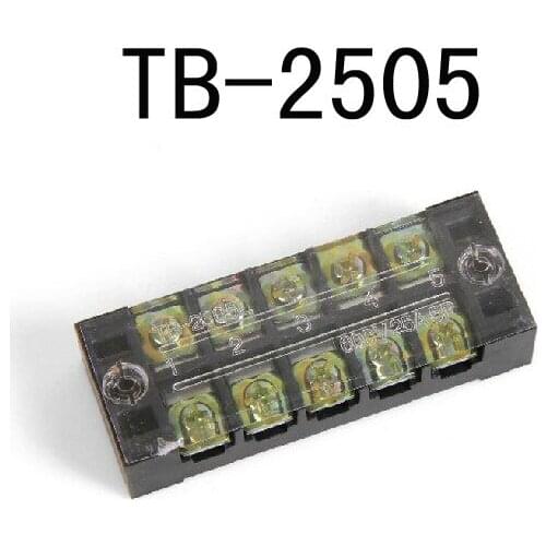 TB-2505 25A 600V 5 Pins Terminal Blocks