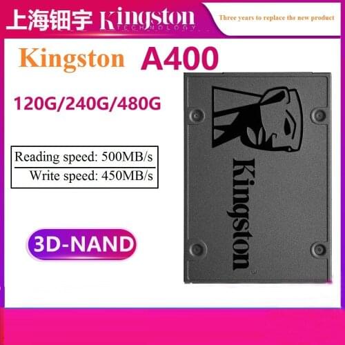 Kingston A400 120G 240G 480g sata SSD solid state drive, notebook desktop non-128G