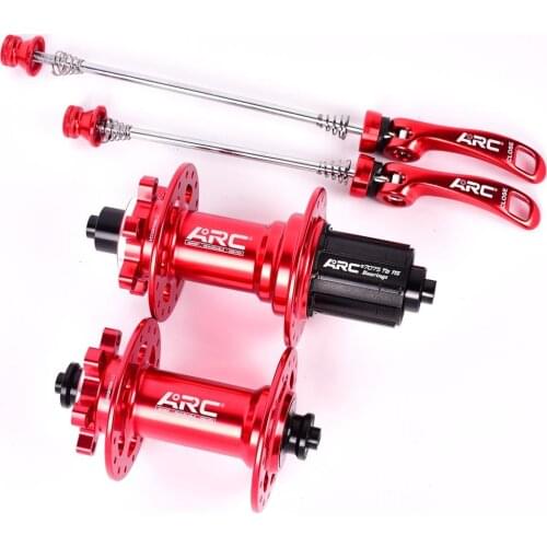 ARC MTB Bike Disc Brake Hubs 32Hole 8-11S 4 Sealed Bearings Hub QR Thru Axle Quick Release MTB Hubs