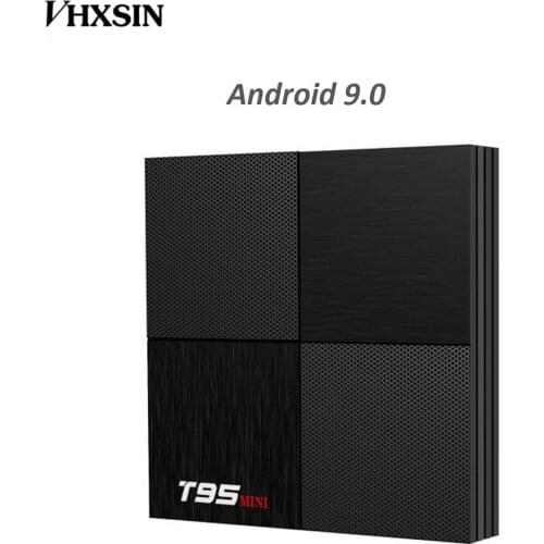 VHXSIN 2PCS/LOT T95 MINI Android 9.0 3D USB 3.0 Allwinner H6 Quad Core 6K Set top TV box
