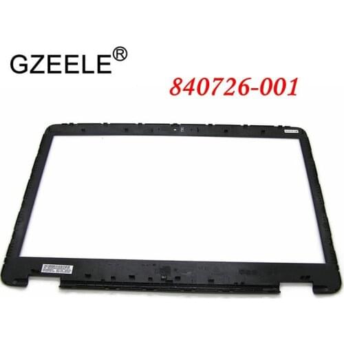 GZEELE New Screen Bezel Housing Cabinet B Shell for HP Probook 650 G2 655 G2 15.6" Laptop LCD Front Bezel Cover 840726-001 case