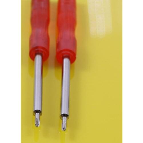 JCD 1sets=2pcs Mini Tri-Wing & Cross Screwdriver Tool For Nintend Wii 3DS XL DS Lite DSi Gamecube
