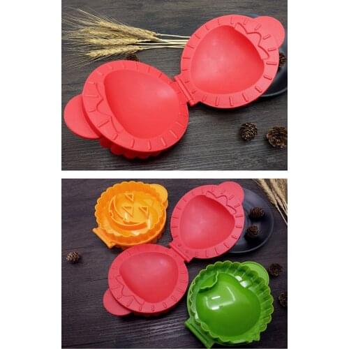 1PC Manual Hand Press Apple Strawberry Pumpkin Fruit Pie Cookie Mold Halloween Cake Mould PD 009