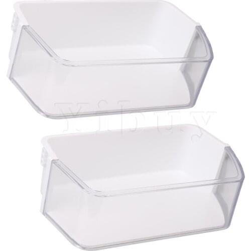 2xRefrigerator Door Basket Replacement for DA97-12650A 34.5x19.7x9.9cm