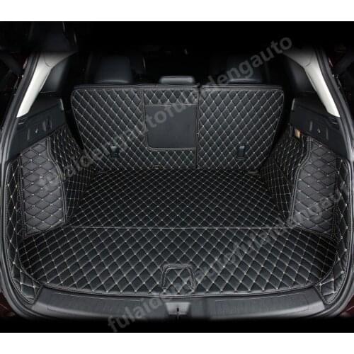 5pcs For Infiniti QX50 2019-2020 New leather car trunk mat Cargo Interior Accessories Carpet car pad Waterproof
