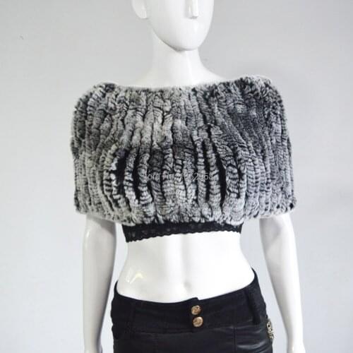 China Post Free Shipping SJ786 China Manufacturing Haining Soft Fluffy Warm Capes Fur