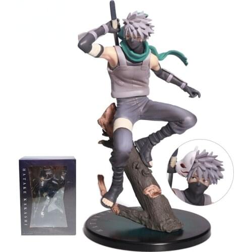 BANDAI Genuine Naruto Anbe Itachi Uchiha Hatakei Kakashi Anbu Chapter Figure Model Decoration Gift Action Figure