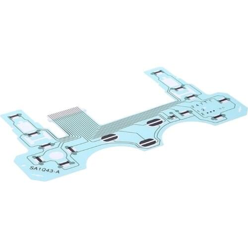 SA1Q43-A Circuit Board PCB Conductive Film Keypad Flex Ribbon Cable For PS2 H Controller Sony Playstation 2 Accessories