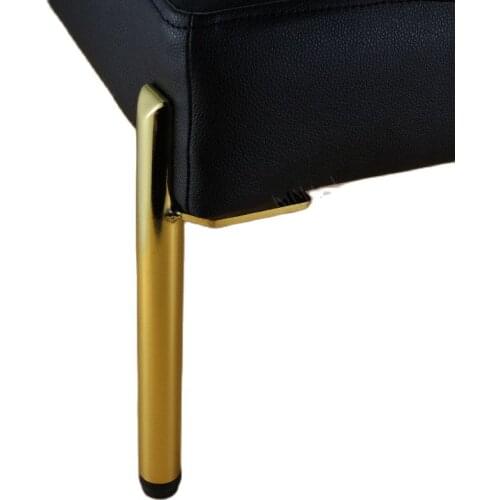 20cm Gold Round tube Furniture Cabinet Legs Floor protection foot bathroom cabinet sofa feet Table Bed diy Hardware Accessories
