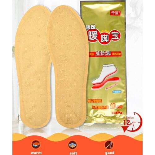 Disposable Shoe Warmers Heating Insoles Heating Insoles Foot Warmers Wireless Self-heating Thermal Pads Long-lasting Insoles