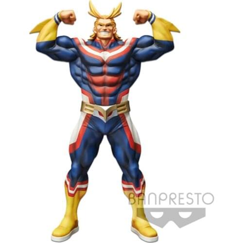 Judai 28cm Original Banpresto My Hero Academia Grandista All Might GROS PVC Figure Model Collection Doll Toys