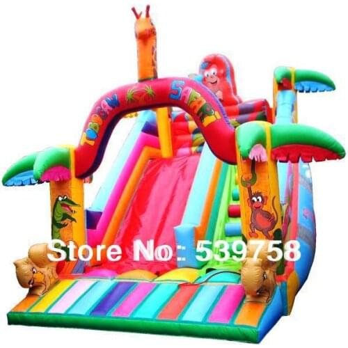 Factory direct inflatable fun city, inflatable slides, inflatable trampoline