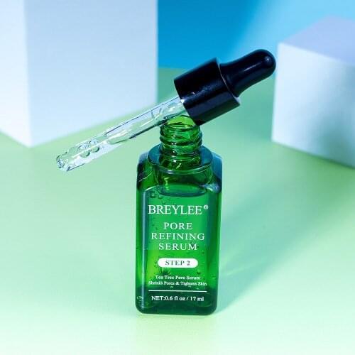 17ml Pore Refining Serum Centella Tea Tree Essence Shrink Pores Tighten Skin Anti Wrinkle Anti Aging Acne Treatment Face Care