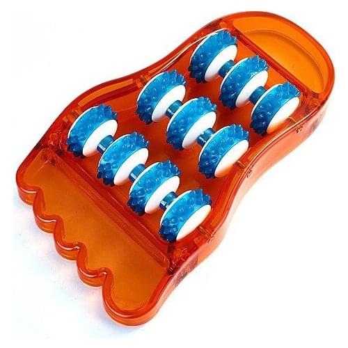Feet Care Foot Massage Roller Wheel Massager Pain Relief Acupoint Reflexology Acupressure Relaxation Tool Health Stress Relax