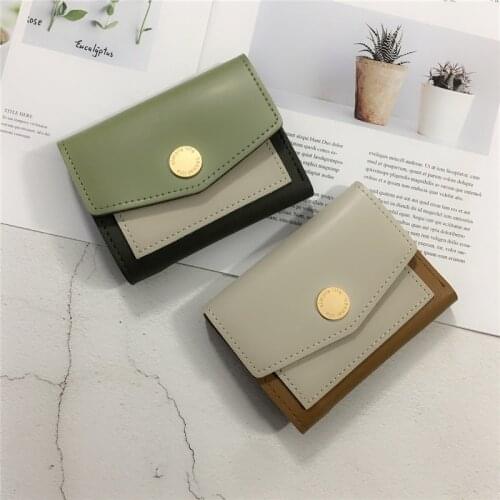 All-match Wallet Women Short Buckle Fashion Coin Purse