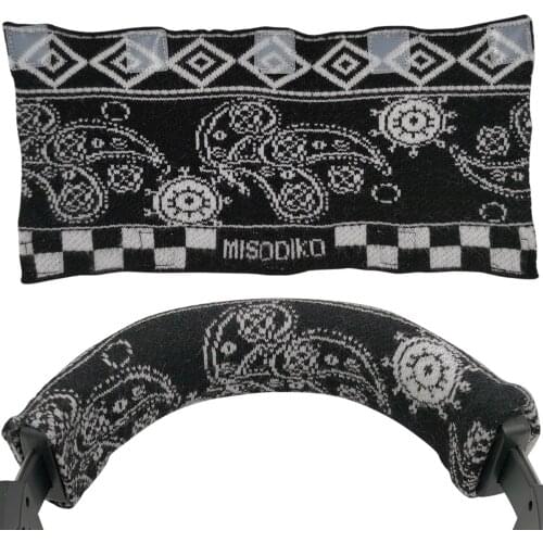 Misodiko Sweater knitting Headband Protector Cover for Most Headphones - HyperX Cloud, Corsair, Bose, Sony, ATH M50x MSR7, Beats