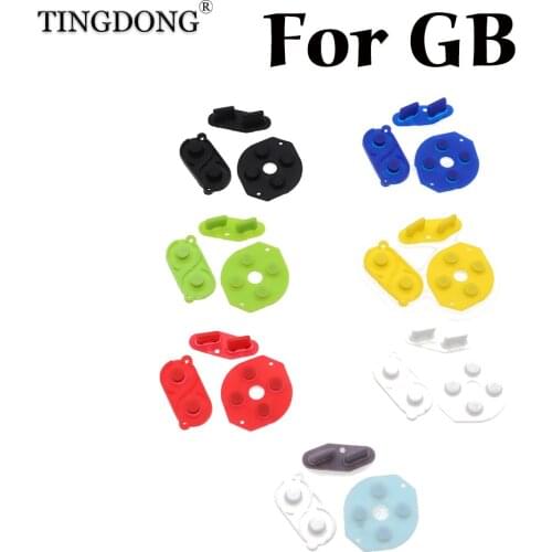 Replacement D-Pad Button Conductive Rubber Pads for Gameboy Classic for GBO GB Fat DMG Direction A B Start Select Button