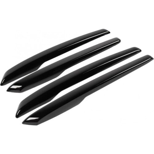 4pcs Piano Black Side Air Vent Trim Cover Decor Fit For Land Rover Range Rover Sport 2014-2017 araba aksesuar