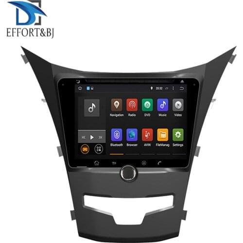 Android 10.0 Octa Core Car Radio Stereo For SSANGYONG KORANDO/C210/SSANGYONG ACTYON2013-2020Car GPS Navigation Multimedia Player