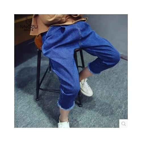 Джинсы для девочек BAILIWEINI China At AliExpress