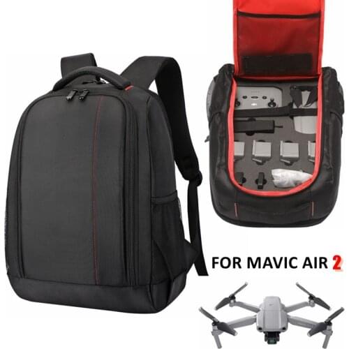 Large Waterproof Soft Backpack Storage Box Drone Double Shoulder Bag For DJI Mavic Air 2 Accessories Storage Box