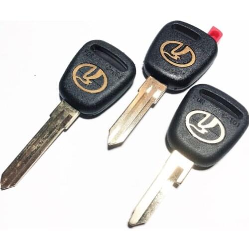 Transponder Replacement Car Remote Case Fob Cover For Old Lada Granta Largus 4X4 Kalina Priora Straight Blank Key Shell Case
