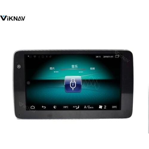 Double din Android Car radio Stereo receiver for Benz C NTG 5.5 2019-2020 auto multimedia player autoradio GPS support carplay
