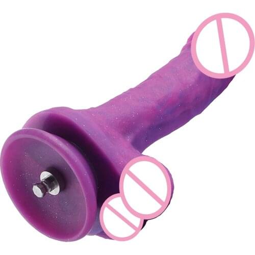 Hismith 21cm Silicone Dildo for Hismith Premium Sex Machine with KlicLok System, Safety Realistic 3.8cm Diameter Fantasy Series