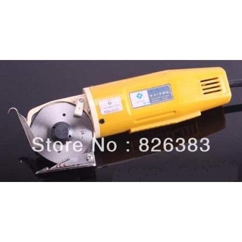 Good quality 220V 70MM CLOTHES FABRIC FEATHER circle cutting machine Shear