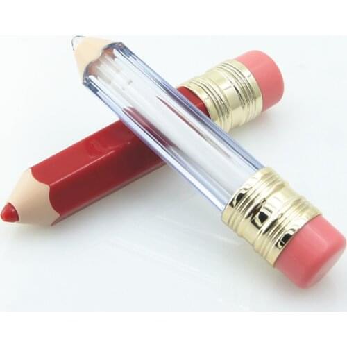 10/20pcs Empty lip gloss Containers Plastic 5ml Pencil Lip Gloss Tube Makeup Liquid Lipstick Bottle Lipgloss Container Wholesale
