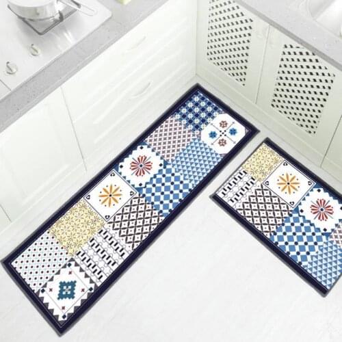 24 Styles Printing Carpet Multicolor Bathroom Cushions Living Room Doormat Bedroom Flower Carpets Dining Room Anti Slip Mat