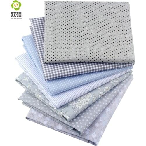 7Color Cotton Fabric Cartoon Series Fat Quarter Bundle Quilting Patchwork Sewing Clothes 35 pieces/lot 40X50cm