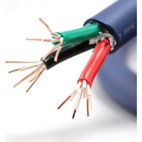Monosaudio P902 OFC pure copper conductor hifi power supply cable main AC power bulk cord audio video wire