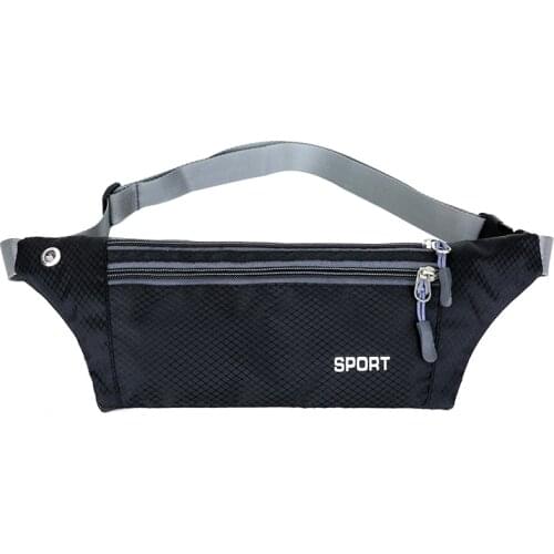 Men Women Sport Waist Pack Fanny Pack Crossbody Wallet Belt Outdoor Travel Bag Pouch YS-BUY