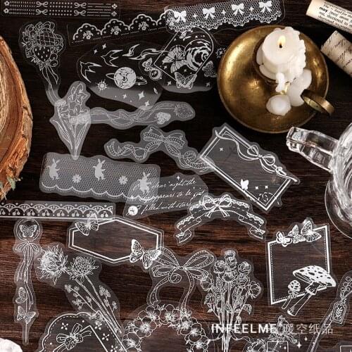 20set/1lot Kawaii Stationery Stickers fantasy Book Diary Decorative Mobile Stickers Scrapbooking DIY Craft Stickers