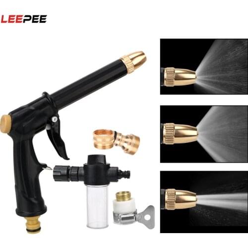 Foam Water Gun Portable Cleaning Tools For Cleaning Car Wash Machine Garden Nozzle Sprinkler High-pressure Water Gun