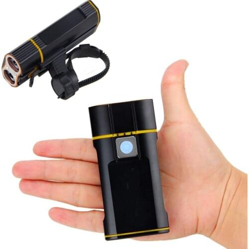 USB Rechargeable front Lamp Bike Cycling Light 1200Lm L2 Led Outdoor Camping Fishing Led Headlight Flashlight Light