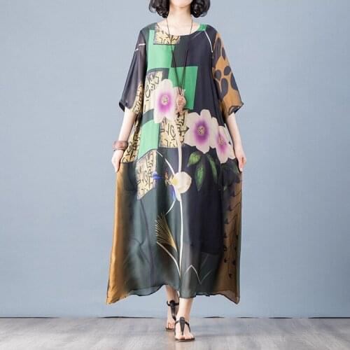 QATURALAN Summer Dresses With Sleeves