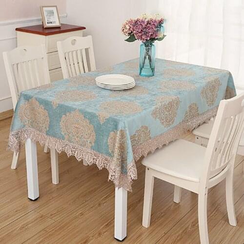 Tafelkleed Nordic Tablecloth Palace Multi-Purpose Dust-Proof Coffee Table Cloth Cover Classical Refrigerator скатерть на стол
