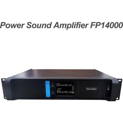2350w x2 Channel Power Amplifier Subwoofer FP14000 Stage Profession Line Array Power Sound Amplifier For Disco DJ Party Club