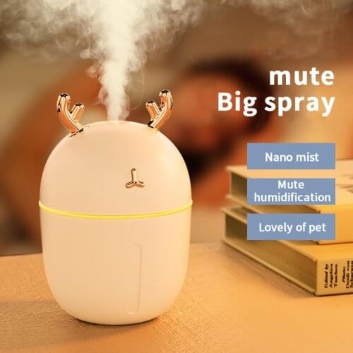 Humidifier Household Bedroom Small Mini Air Aromatherapy Purification Sprayer Water Replenishing Instrument USB Air Conditioning