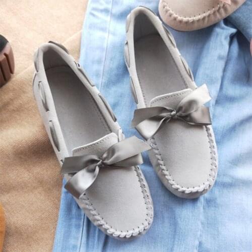 New 100% genuine leather womens flat shoes handmade womens casual leather shoes leather moccasin fashion womens driving shoes