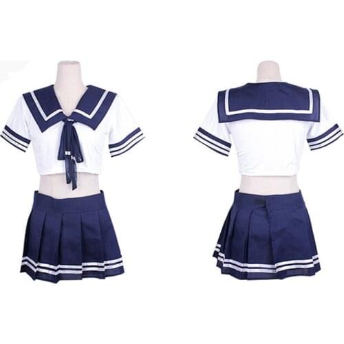 XXXL Plus Size Women Sexy Cosplay Lingerie Student Uniform Japanese Schoolgirl Erotic Costume Miniskirt Outfit Exotic Apparel