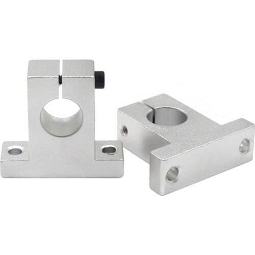 10pcs/50pcs SK12 12mm linear rod shaft support SH12A Linear rail Support bearing XYZ Table for CNC router 3D printer sliding