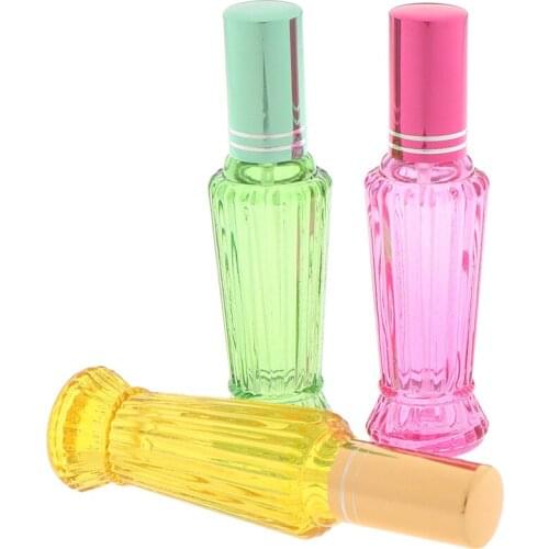 15ML Refillable Portable Sample Mini Perfume Bottle Glass Travel Empty Spray Atomizer Bottles Cosmetic Packaging Container