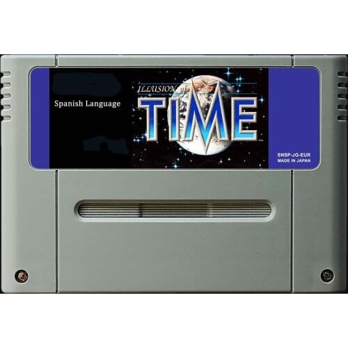16Bit Games ** Illusion of time ( Spanish PAL Version!! Spanish Language!! )