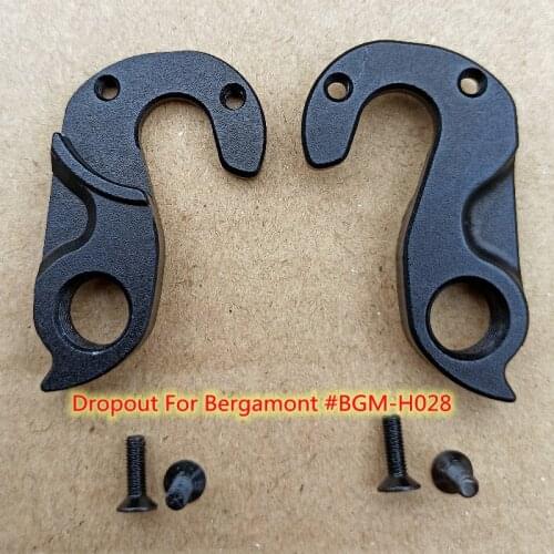 2pcs CNC Bicycle parts MECH dropout For Pilo D718 Bergamont #BGM-H028 CX prime bike carbon frame MTB Gear derailleur hanger hook