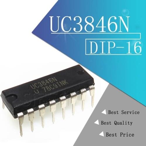 5pcs/lot UC3846N DIP16 UC3846 DIP new and original IC